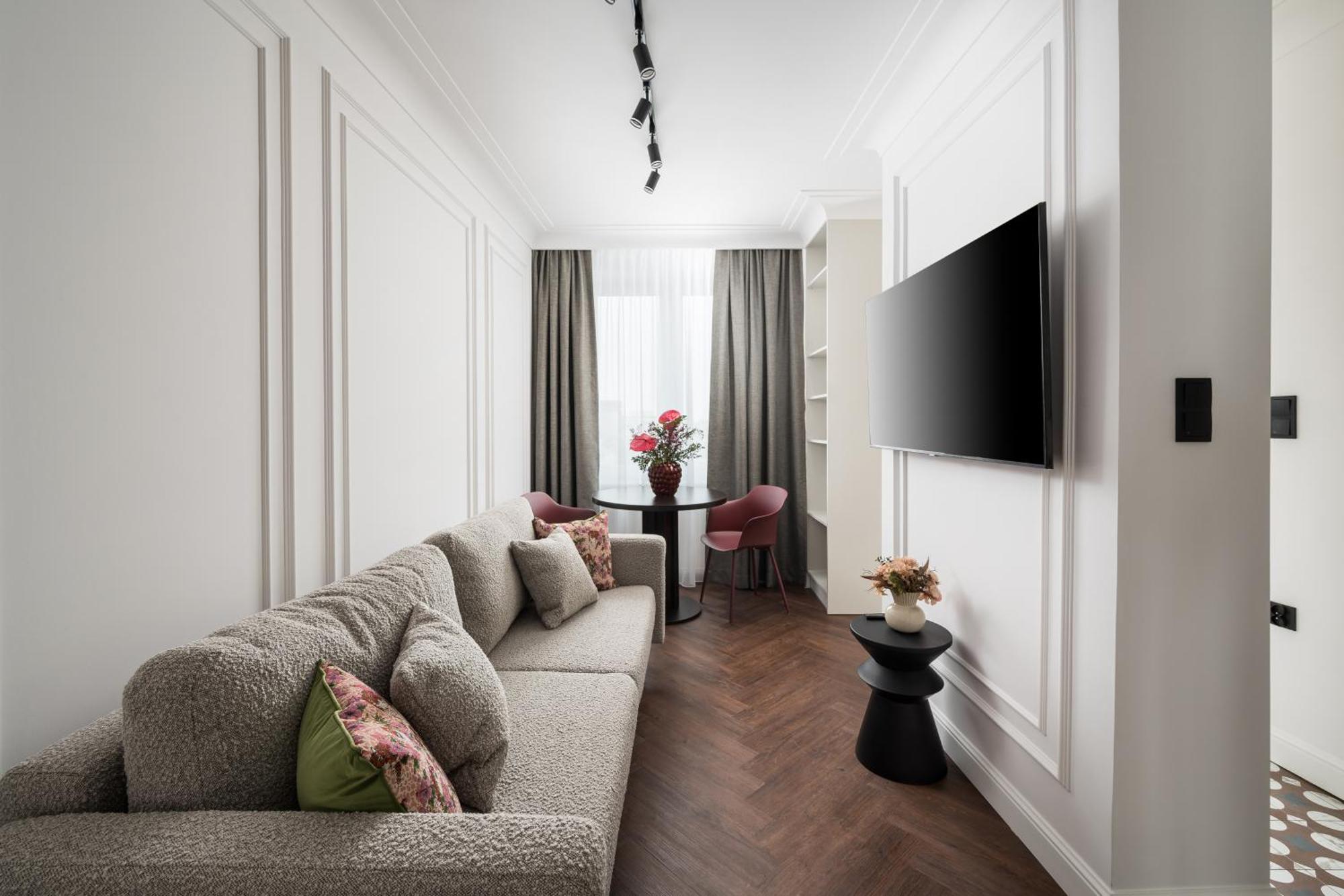 City Centre Deluxe Apartment Varsóvia Exterior foto