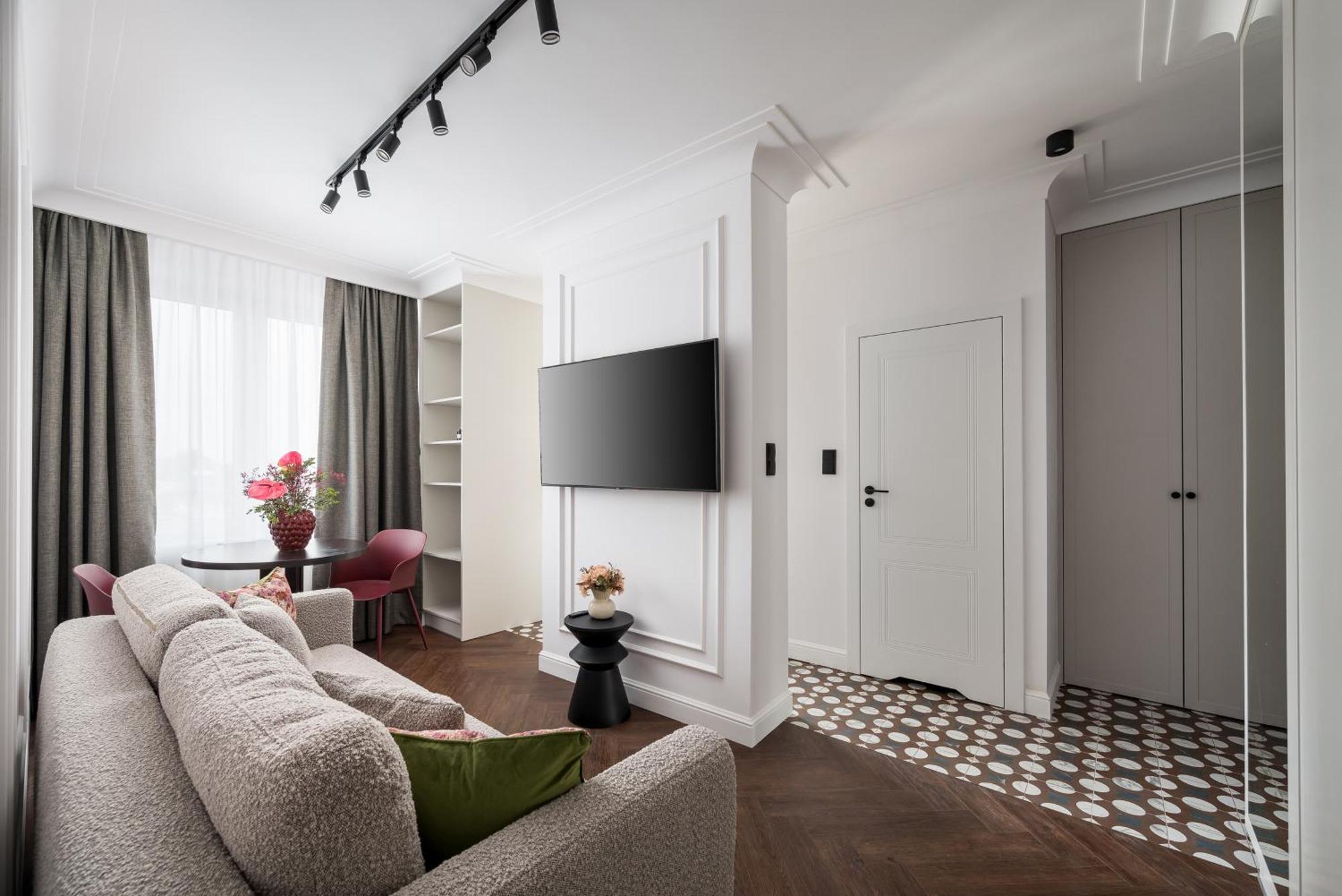 City Centre Deluxe Apartment Varsóvia Exterior foto